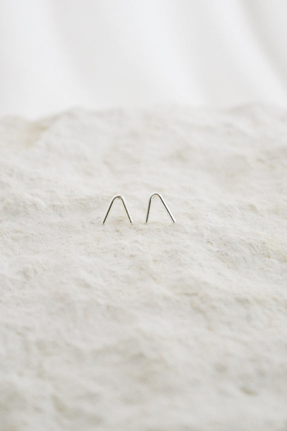 Up Arrow Studs