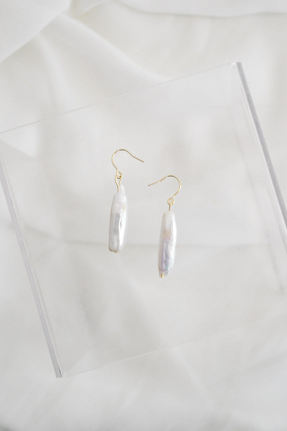 Pearl Stick Earrings