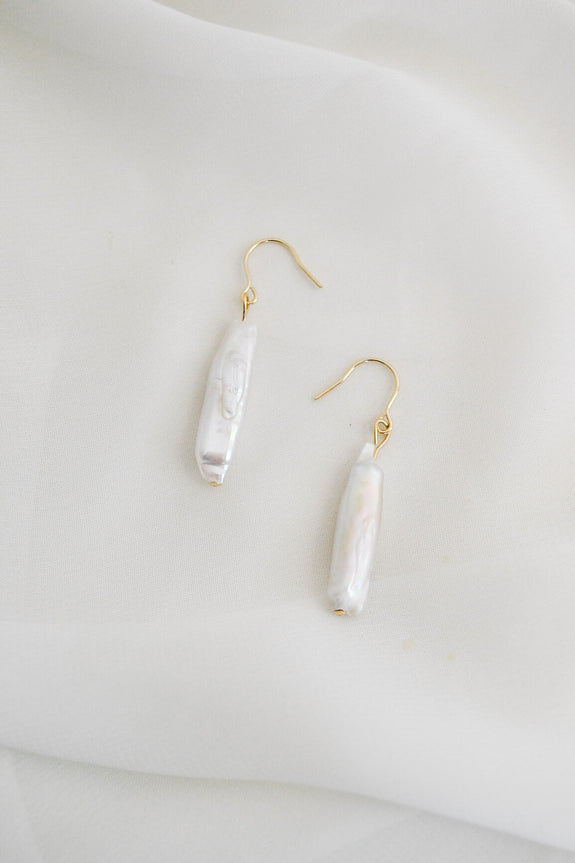 Pearl Stick Earrings