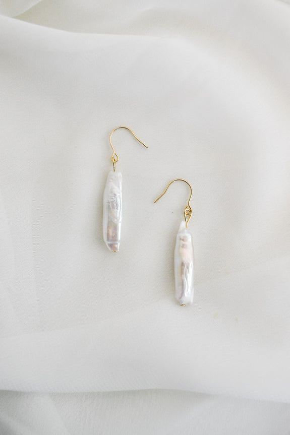 Pearl Stick Earrings