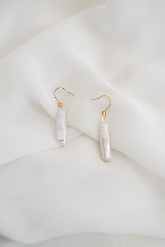 Pearl Stick Earrings